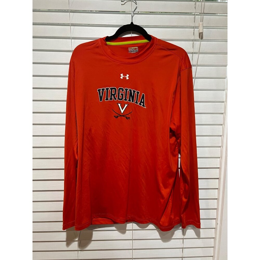 Under Armour‎ Virginia Cavaliers Long Sleeve Shirt - Size L